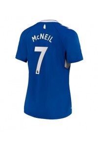 Fotbalové Dres Everton Dwight McNeil #7 Dámské Domácí Oblečení 2022-23 Krátký Rukáv